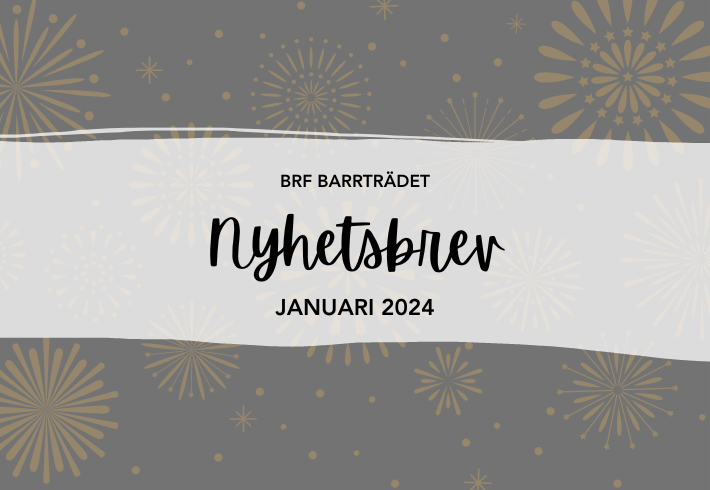 Nyhetsbrev Januari 2024